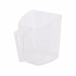 Feed scoop, transparent, clear
