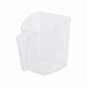 Feed scoop, transparent, clear