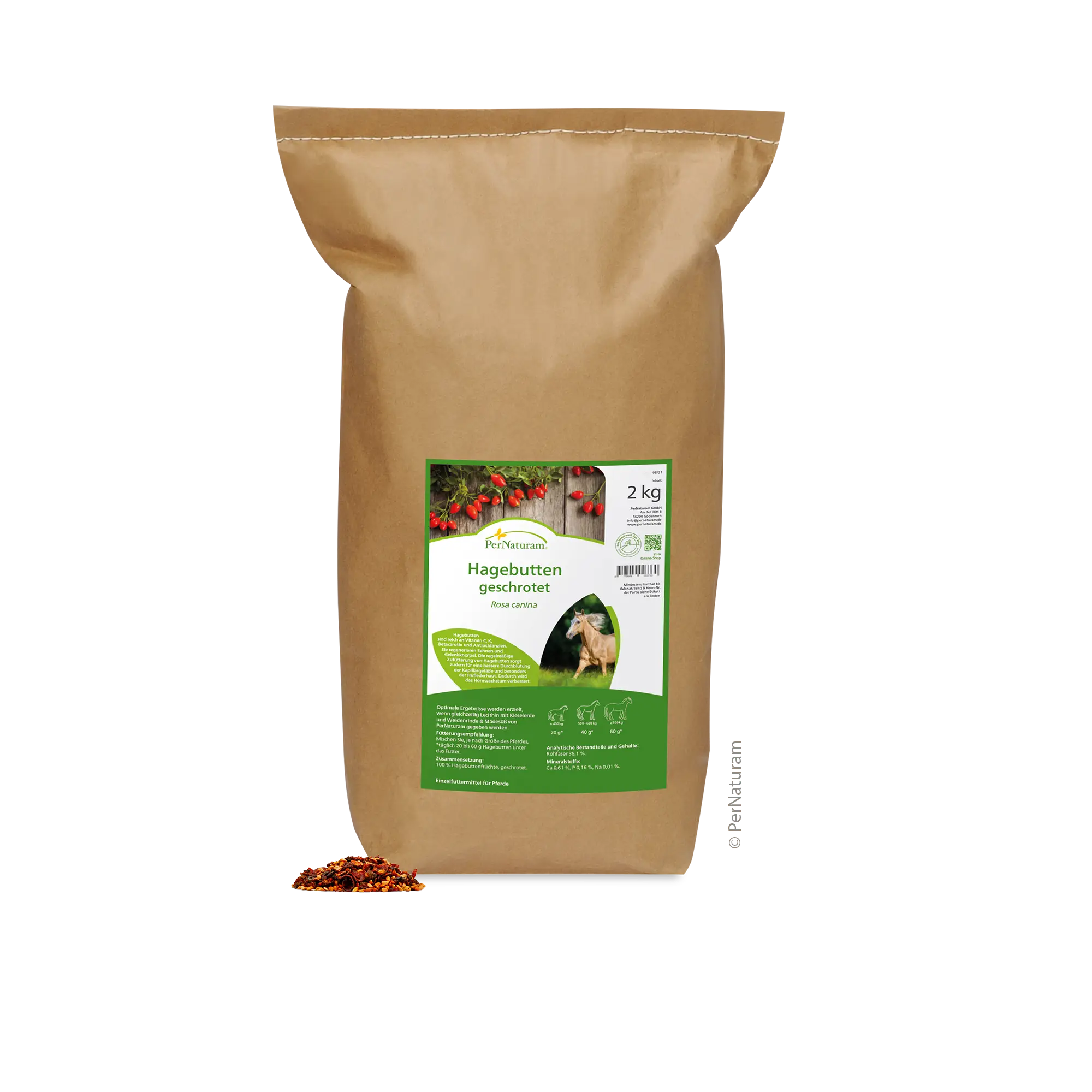 PerNaturam Rosehip, crushed