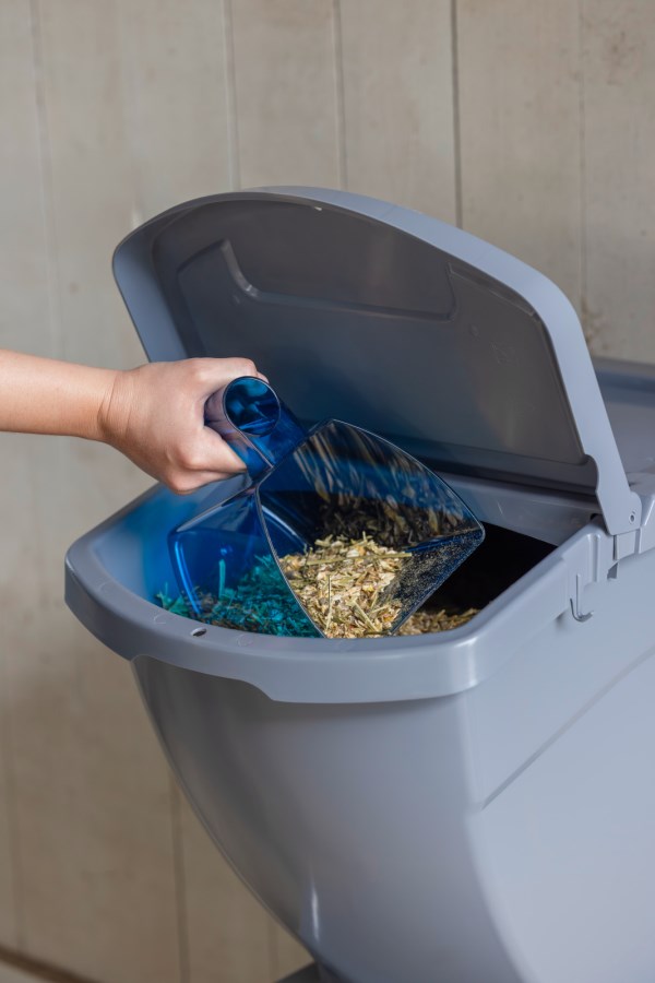 Futterschaufel transparent, klar